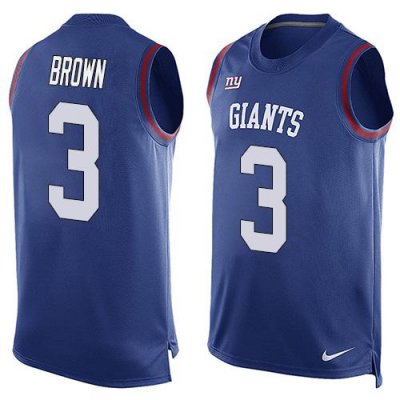 Jerseys Factory Cheap Nike Giants #3 Josh Brown Royal Blue Team