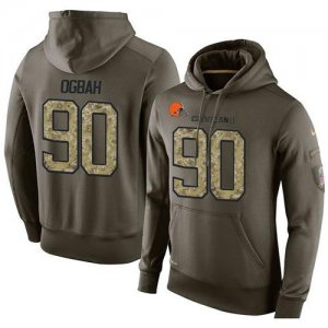 Jerseys Factory Cheap NFL Men's Nike Cleveland Browns #90 Emmanu