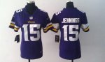 Jerseys Factory Cheap Nike Vikings #15 Greg Jennings Purple Team