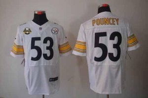 Jerseys Factory Cheap Nike Steelers #53 Maurkice Pouncey White W