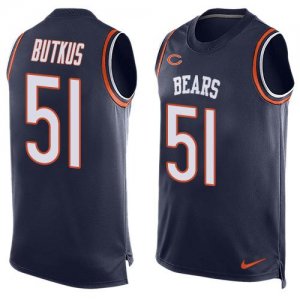 Jerseys Factory Cheap Nike Bears #51 Dick Butkus Navy Blue Team