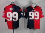 Jerseys Factory Cheap Nike Texans #99 J.J. Watt Navy Blue/Red Me