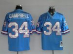 Jerseys Factory Cheap Mitchell & Ness Oilers #34 Earl Campbell B
