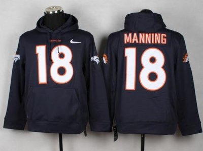 Jerseys Factory Cheap Denver Broncos #18 Peyton Manning Blue Pul