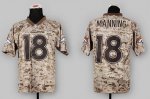 Jerseys Factory Cheap Nike Broncos #18 Peyton Manning Camo USMC