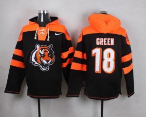 Jerseys Factory Cheap Nike Bengals #18 A.J. Green Black Player P