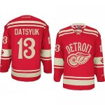 Jerseys Factory Cheap Red Wings #13 Pavel Datsyuk Red 2014 Winte
