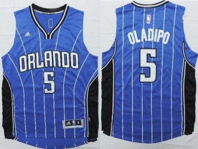 Jerseys Factory Cheap Revolution 30 Magic #5 Victor Oladipo Blue