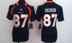 Jerseys Factory Cheap Nike Broncos #87 Eric Decker Blue Alternat