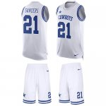 Jerseys Factory Cheap Nike Cowboys #21 Deion Sanders White Men's