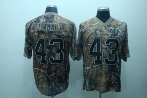 Jerseys Factory Cheap Steelers #43 Troy Polamalu Camouflage Real