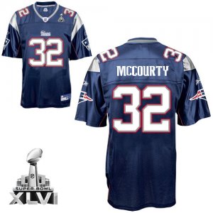 Jerseys Factory Cheap Patriots #32 Devin McCourty Dark Blue Supe
