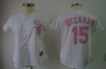 Jerseys Factory Cheap White Sox #15 Gordon Beckham White Pink St
