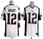 Jerseys Factory Cheap Nike Patriots #12 Tom Brady White Men's St