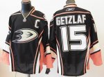 Jerseys Factory Cheap Ducks #15 Ryan Getzlaf Embroidered Black T