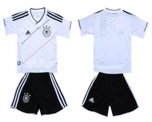 Jerseys Factory Cheap Germany Blank 2012/2013 White Home Kid Soc