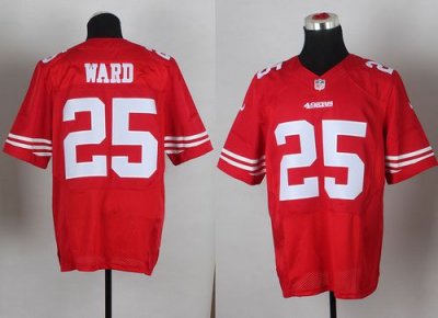Jerseys Factory Cheap Nike 49ers #25 Jimmie Ward Red Team Color