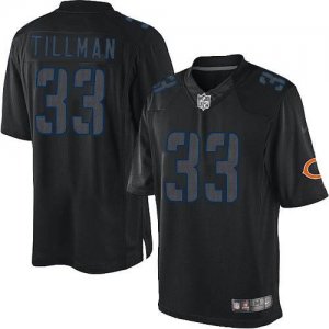Jerseys Factory Cheap Nike Bears #33 Charles Tillman Black Men's