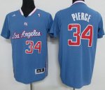 Jerseys Factory Cheap Clippers #34 Paul Pierce Light Blue Pride