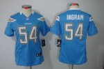 Jerseys Factory Cheap Nike Chargers #54 Melvin Ingram Electric B
