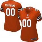 Jerseys Factory Cheap Nike Cleveland Browns Customized Orange Em