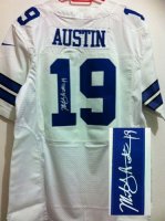 Jerseys Factory Cheap Nike Cowboys #19 Miles Austin White Men's