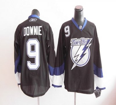 Jerseys Factory Cheap Lightning #9 Steve Downie Black Embroidere