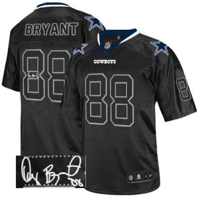 Jerseys Factory Cheap Nike Cowboys #88 Dez Bryant Lights Out Bla