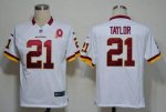 Jerseys Factory Cheap Nike Redskins #21 Sean Taylor White With 8