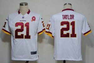 Jerseys Factory Cheap Nike Redskins #21 Sean Taylor White With 8