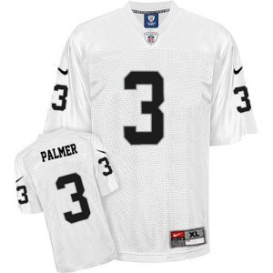 Jerseys Factory Cheap Nike Raiders #3 Carson Palmer White Stitch