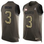 Jerseys Factory Cheap Nike Giants #3 Josh Brown Green Men's Stit