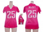 Jerseys Factory Cheap Nike Eagles #25 LeSean McCoy Pink Draft Hi