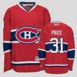 Jerseys Factory Cheap Canadiens #31 Carey Price Embroidered CH R