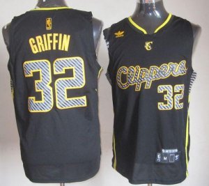 Jerseys Factory Cheap Clippers #32 Blake Griffin Black Electrici