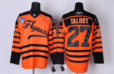 Jerseys Factory Cheap Flyers #27 Maxime Talbot Orange 2012 Winte