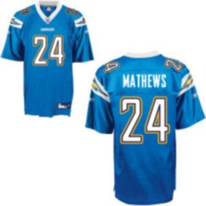 Jerseys Factory Cheap Chargers Ryan Mathews #24 Stitched Baby Bl