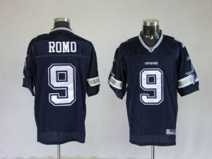 Jerseys Factory Cheap Cowboys #9 Tony Romo Blue Stitched NFL Jer