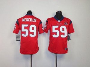 Jerseys Factory Cheap Nike Texans #59 Whitney Mercilus Red Alter
