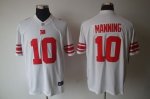 Jerseys Factory Cheap Nike Giants #10 Eli Manning White Men's Em
