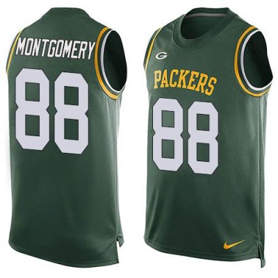 Jerseys Factory Cheap Nike Packers #88 Ty Montgomery Green Team
