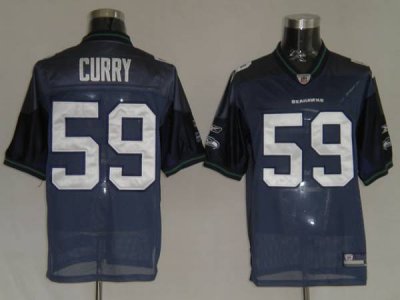 Jerseys Factory Cheap Seahawks Aaron Curry #59 Stitched Blue NFL