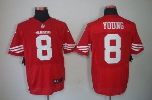 Jerseys Factory Cheap Nike 49ers #8 Steve Young Red Team Color M