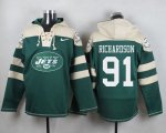 Jerseys Factory Cheap Nike Jets #91 Sheldon Richardson Green Pla