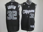 Jerseys Factory Cheap Clippers #32 Blake Griffin Black Shadow St