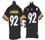 Jerseys Factory Cheap Nike Steelers #92 James Harrison Black Tea