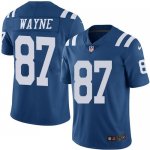 Jerseys Factory Cheap Nike Colts #87 Reggie Wayne Royal Blue Men