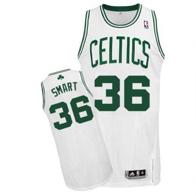 Jerseys Factory Cheap Revolution 30 Celtics #36 Marcus Smart Whi