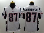 Jerseys Factory Cheap Nike Patriots #87 Rob Gronkowski White Men
