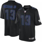 Jerseys Factory Cheap Nike Giants #13 Odell Beckham Jr Black Men